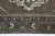 Coffee Vintage Turkish Area Rug – Wool on Wool in Earthy Brown & Ivory Tones -5' 1'' X 8' 5'' For Sale - Image 8 of 15