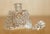 Antique Cut Glass Crystal Collectable Dressing Table Perfume Bottle, 1920 For Sale - Image 6 of 8