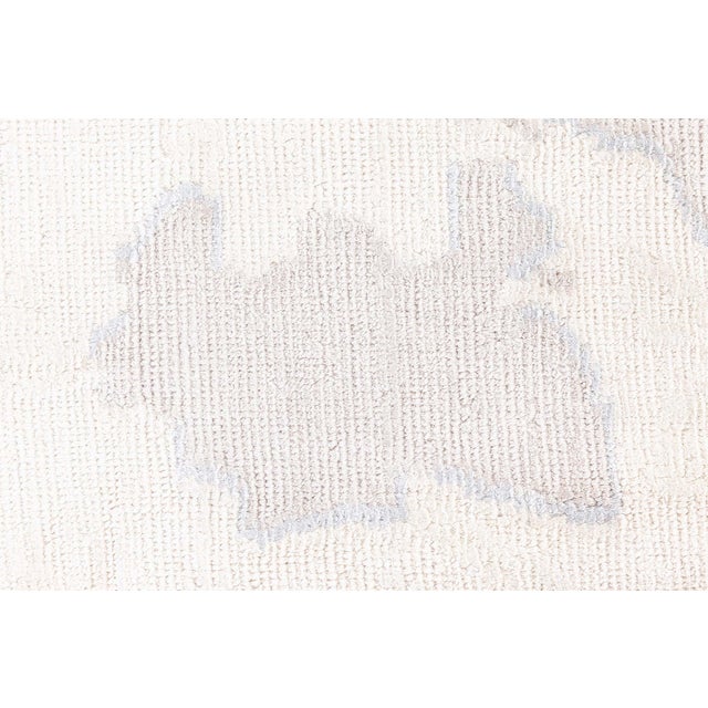 Hand-Knotted Modern Wool Rug with Soft Abstract Pattern by Doris Leslie Blau For Sale In New York - Image 6 of 8