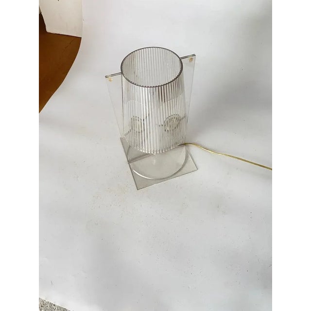 Gold Italian Take Lamp in Crystal by Ferruccio Laviani for Kartell For Sale - Image 8 of 10