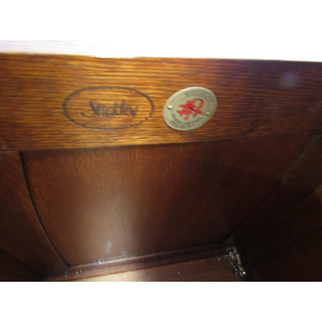 Stickley Mission Oak Arts and Crafts Style Blanket Chest For Sale - Image 9 of 11