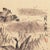 'Geese on a Lake', After Ren Renfa; Yuan Dynasty, Chinese Scroll, Calligraphy, Sumo-E For Sale In Monterey, CA - Image 6 of 11
