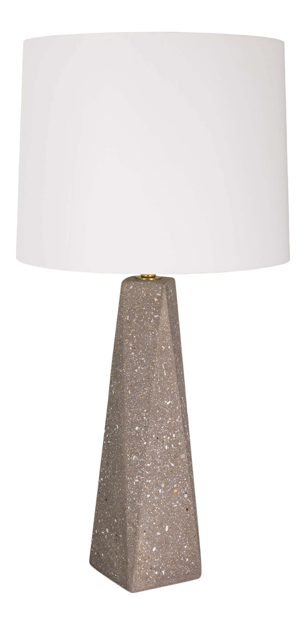 small concrete table lamp
