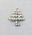 Circa 1950s-1960s rhodium plated prong set marquise white frosted rhinestones with small round clear rhinestone accents...