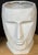 Pair of Large Cubist Head Form Planter Vases, Postmodern, 2000s For Sale - Image 9 of 12