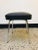 Black Leatherette Stool from Thonet, 1960s For Sale - Image 8 of 8