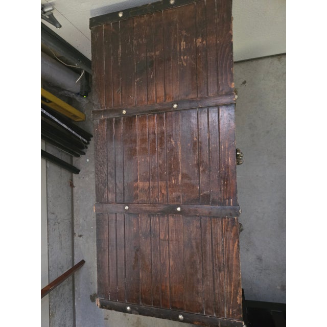 Gothic Vintage Gothic-Style Pirate-Theme Chest or Trunk For Sale - Image 3 of 8