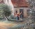Jean Emile Vallet, Countryside Village, 19th-Century, Oil on Canvas, Framed For Sale - Image 6 of 18