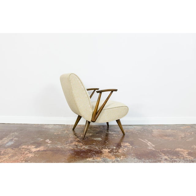 Mid-Century Modern Model 300-110 Lounge Chair from GFM, Poland, 1960s For Sale - Image 11 of 18