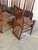 Wood Rosewood High Back Dining Chairs Set of 6 in Style of Schou Andersen Denmark Mid-Century Modern 1960s For Sale - Image 7 of 10
