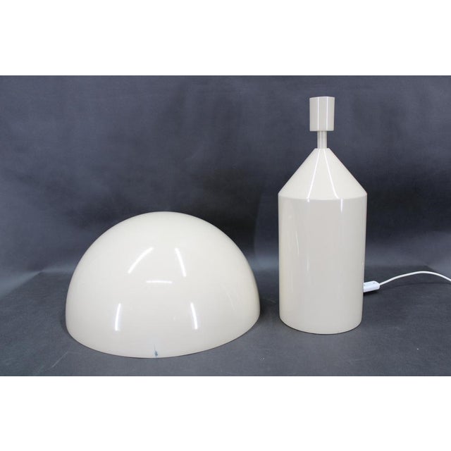 Glass Atollo Table Lamp by Vico Magistretti for Oluce, 1970s For Sale - Image 7 of 11