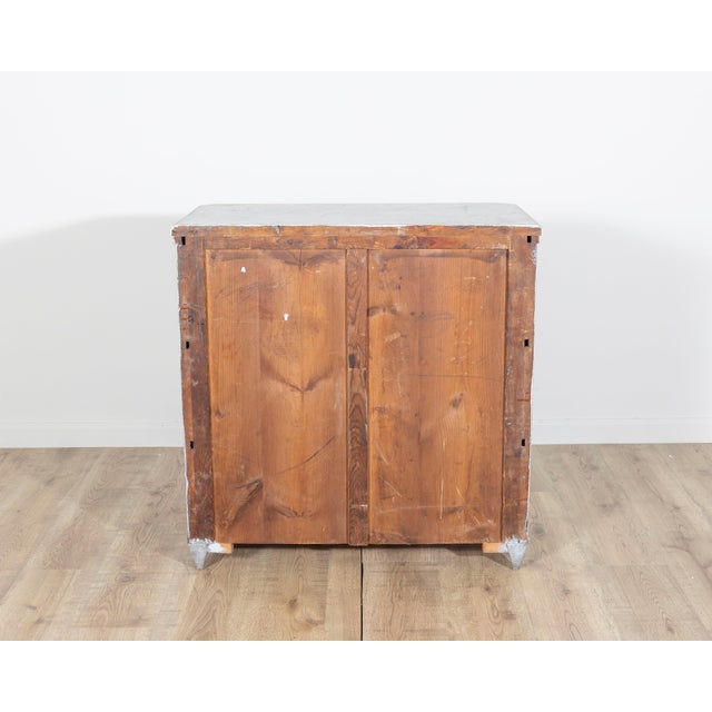 White 19th Century Swedish Gustavian Style Chest of Drawers Circa 1870 For Sale - Image 8 of 9