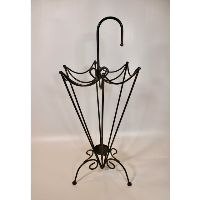 Mid 20th Century Mid Century French "Umbrella" Umbrella Stand For Sale - Image 5 of 9