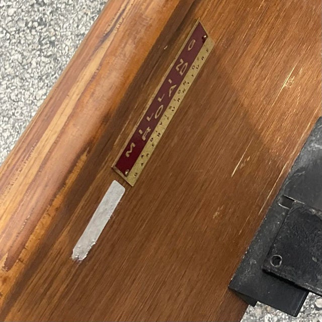 Coastal Baker Milling Road Queen Bed Frame For Sale In West Palm - Image 6 of 6