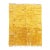 Yellow Moroccan Modern Wool Rug For Sale
