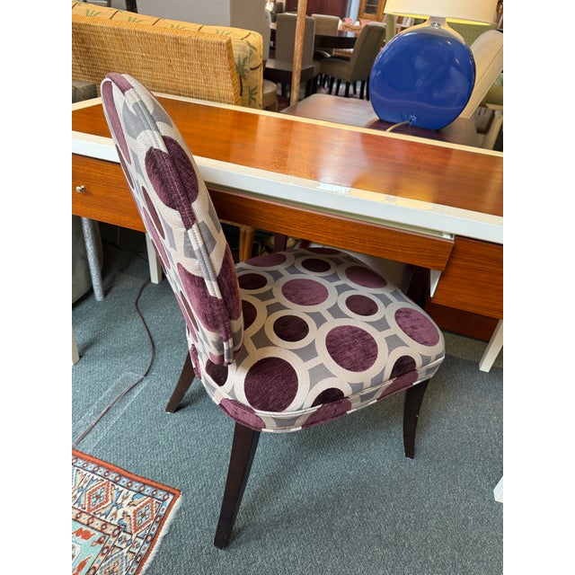 Mitchell Gold Geometric Side Dining Chair For Sale In San Francisco - Image 6 of 12