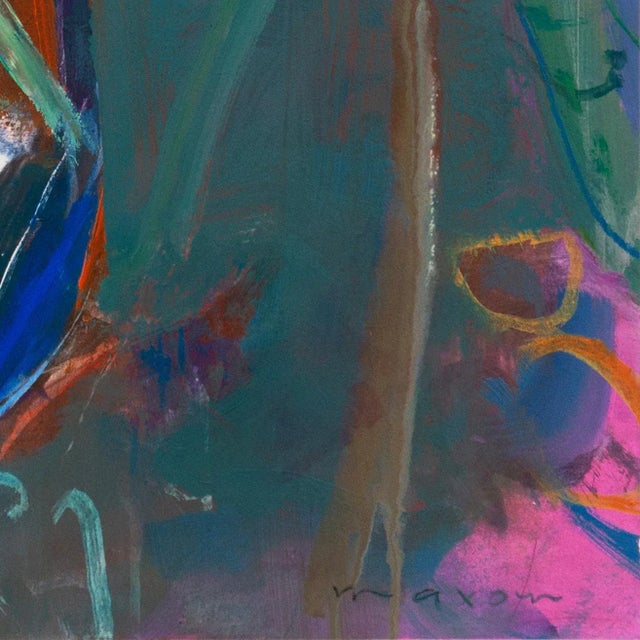 Signed lower right, "Maxon" for John Maxon (American, 20th century) and created circa 1995. Additionally titled, verso,...