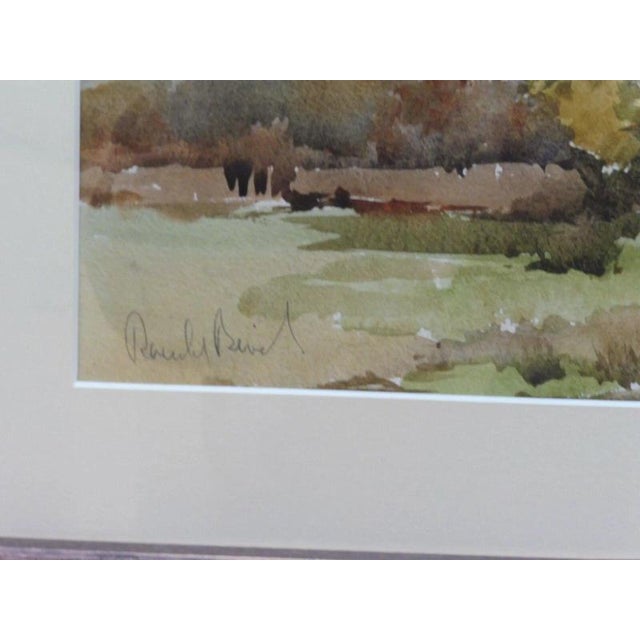 Ronald Birch, Autumn in Wiltshire, 1974, Watercolour Painting For Sale - Image 4 of 14