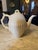 Ceramic Vintage 1940s Belleek Limpet Teapot Yellow Luster 1st Green Mark Fine Irish Porcelain For Sale - Image 7 of 13