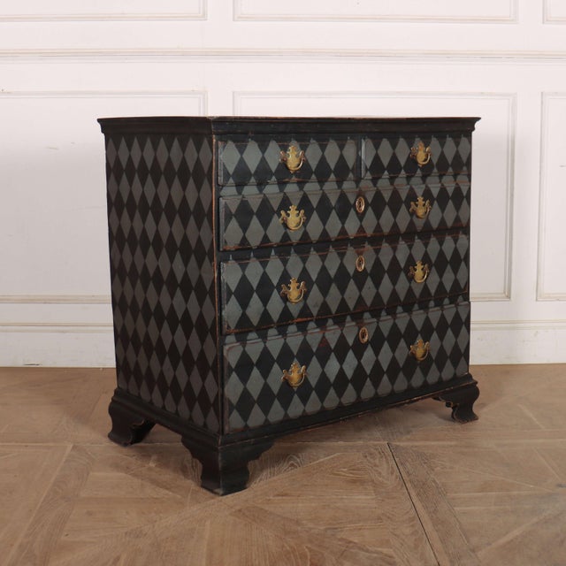 English Painted Chest of Drawers For Sale - Image 12 of 12