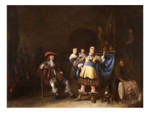 Anthony Palamedesz, Palamedesz Guardhouse, 1630, Oil on Board