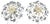 Mid-Century Modern French Crystal Ceiling Lights from Maison Baguès, Set of 2 For Sale