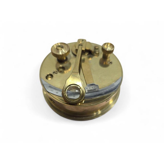 1920s Portable Bronze Sextant for Nautical Navigation, 1920 For Sale - Image 5 of 12