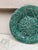 Victorian English Green Majolica Geranium Plate, Circa 1880 For Sale - Image 3 of 4