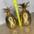 Metal Late 20th Century Polished Brass Pineapple Containers With Removable Tops- A Pair For Sale - Image 7 of 9
