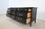 Thomasville Allegro Faux Bamboo Hollywood Regency Black Lacquer 9 Drawer Dresser| Newly Refinished For Sale - Image 10 of 17