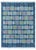 Doris Leslie Blau Vintage Swedish Rug by Judith Johansson Spice Hall For Sale