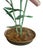Vintage Italian Tole Peinte Potted Pink Lily / Lilies Floral / Flower Arrangement For Sale - Image 9 of 11
