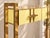 Italian Console Table in Butter Yellow Murano Glass and Brass from Justfurnituress SRL For Sale - Image 6 of 10