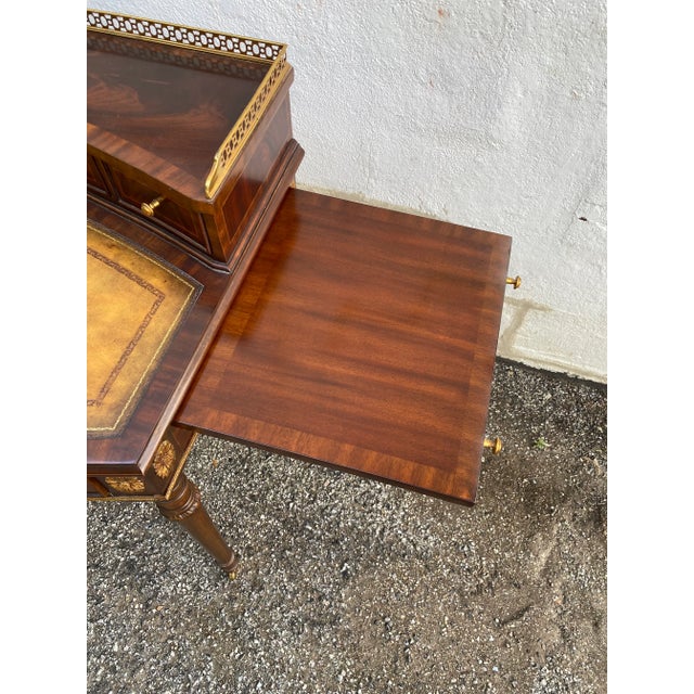 1940s Vintage Maitland Smith Desk For Sale - Image 5 of 11