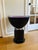 Sylvan s.f. Elba Charcoal Parchment, Brass & Resin Side Table by Sylvan Fiss For Sale In Houston - Image 6 of 18