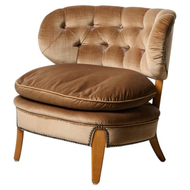 20th Century Scandinavian Modern Boet Lounge Chair by Otto Schulz, 1890s For Sale - Image 9 of 9