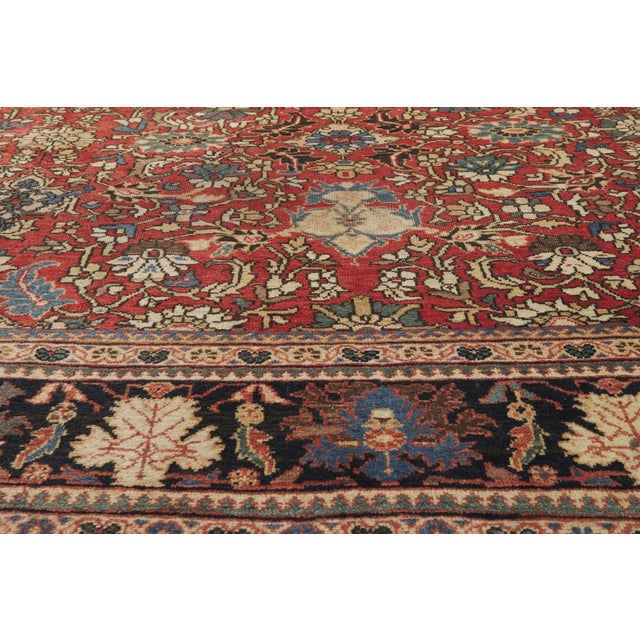 Late 19th Century Late 19th Century Persian Sultanabad Rug, 12'07 X 18'00 For Sale - Image 5 of 10