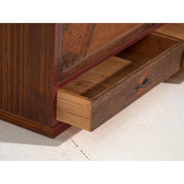 Japanese Cabinet with Kabuki For Sale - Image 5 of 15