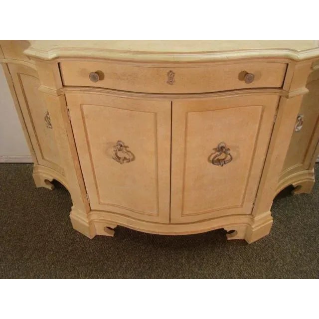 Item: Century cream color French style credenza. Age 2000's Details : Dovetailed drawer. Condition: Very clean like new...