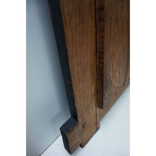 Hand Carved Wooden Bas-Relief Portrait of Peter Paul Rubens, 1950s For Sale - Image 12 of 13