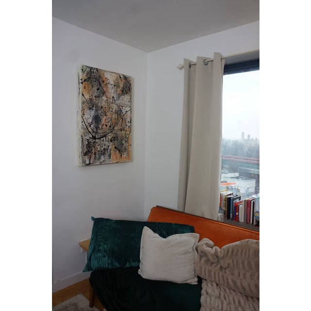 • Period: 2010s • Styles: Mid-Century Modern, Contemporary, Industrial • Materials: Acrylic, Canvas, Mixed Media •...