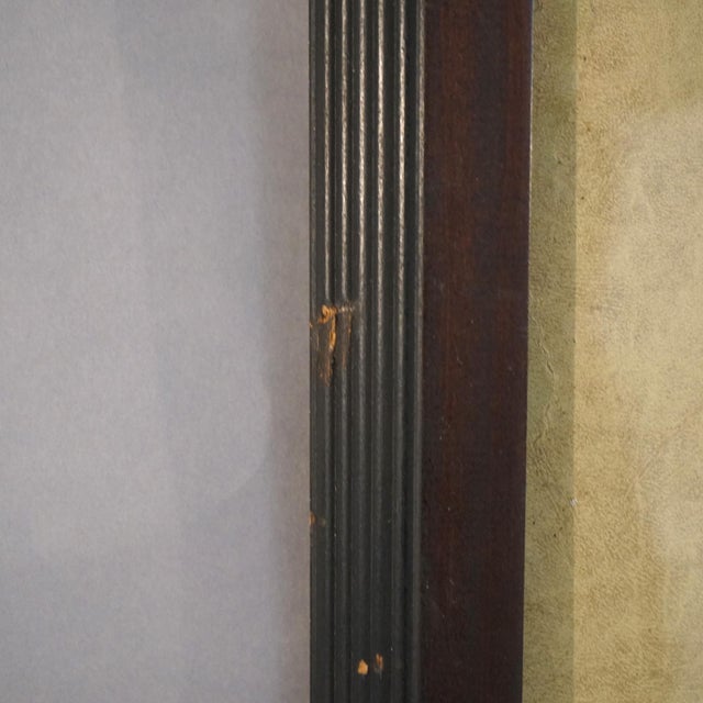 Architectural Rendering of The Brooklyn Bridge, NYC, Framed, 20thC For Sale - Image 4 of 6