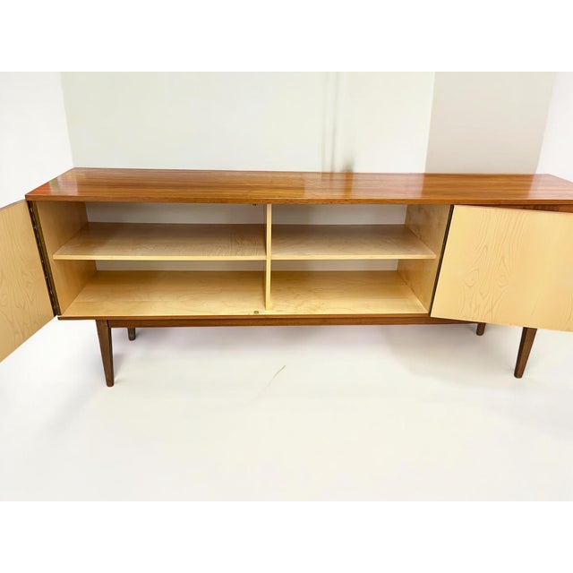 Mid-Century Walnut Sideboard, Germany, 1960s, in Good conditions. Designed 1960 to 1969
