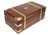 Victorian Teak and Brass Campaign Bookshelves, Army & Navy Store, "The Portable Library" Circa 1885 The set of Victorian...
