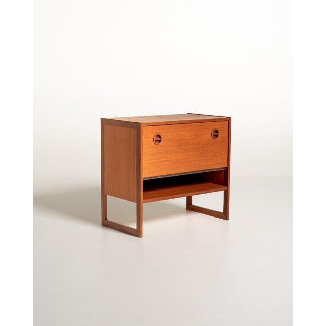 Arne Wahl Iversen Domino Record Cabinet by Arne Wahl Iversen, 1961 For Sale - Image 4 of 10