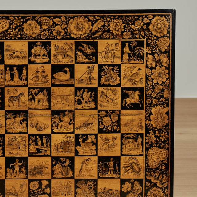 Early 19th Century Antique Anglo Indian Game Table or Chess Board For Sale - Image 5 of 15