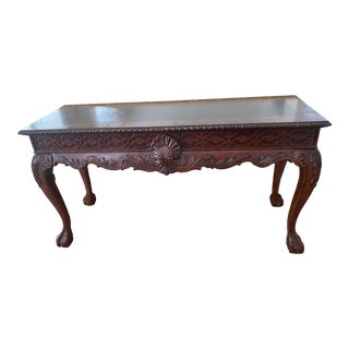 Universal Cherry Traditonal Sofa Table For Sale