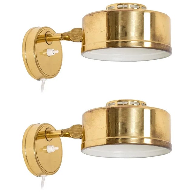 Wall Lamps attributed to Bäcklunds Iron & Smide, Sweden, 1960s, Set of 2 For Sale - Image 10 of 10