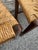 Vintage Italian Carved Walnut Rush Seat Dining Chairs – Set of 6 For Sale - Image 9 of 12
