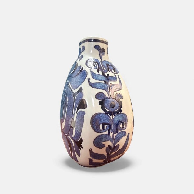 Cari christensen | tenera faience vase | royal copenhagen | denmark, 1960s danish faience vase designed by cari...